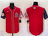 Men's New York Yankees Blank Red American Style Limited Stitched Jersey,baseball caps,new era cap wholesale,wholesale hats